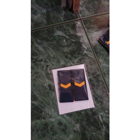 Patch rubber sepasang pangkat serda