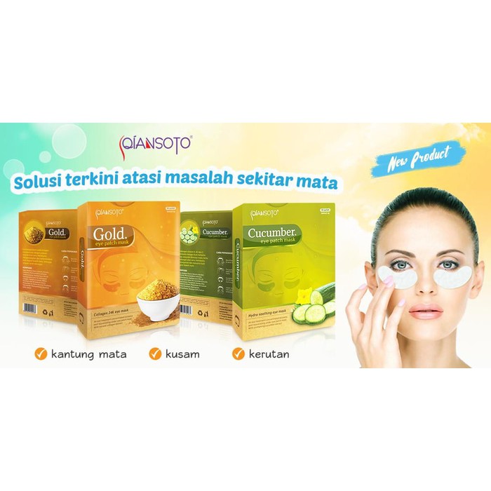 Qiansoto eye patch / masker mata qiansoto