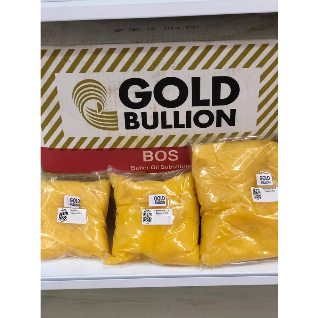 

Butter Oil Substitute (BOS) Gold Bullion - Marigold - Sania - Vitas repack 250gr