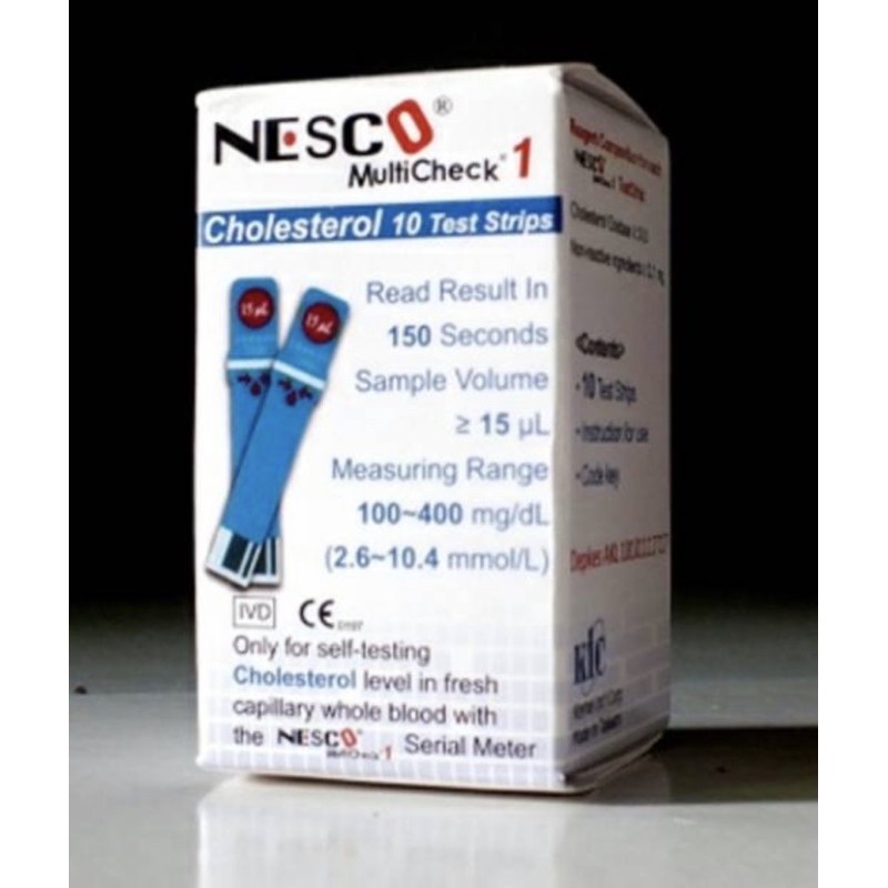 Strip cholesterol Nesco Isi 10 pcs