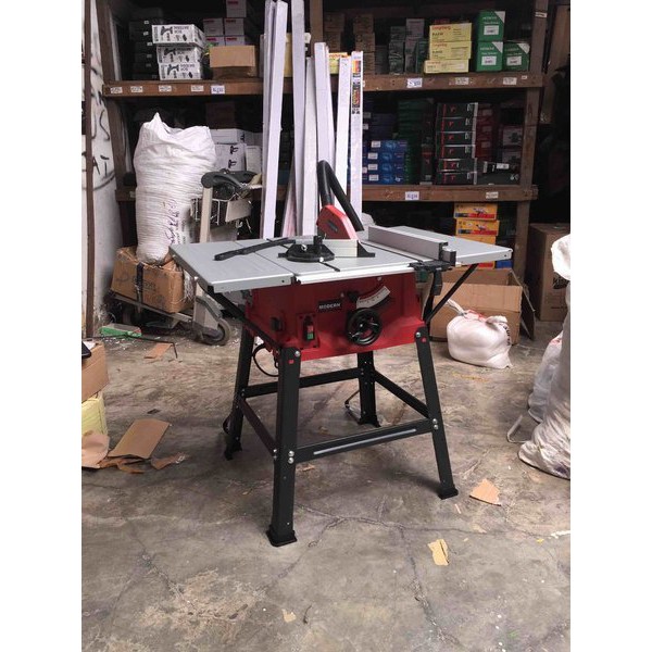 Mesin Table Circular Saw 10" MODERN / Meja Gergaji Potong Kayu 10 Inch