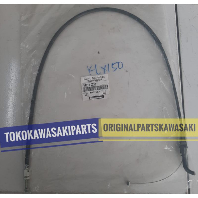 kabel gas tali gas Open KLX 150 PnP Ninja 250 Ninja Karbu 250 Ori