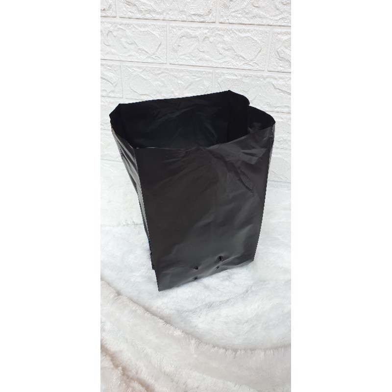 POLIBAG POLYBAG BELL plastik tanam warna hitam ukuran 40/20 -40