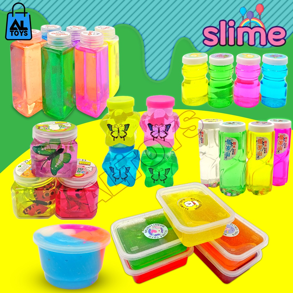 MAINAN ANAK ANEKA SLIME JELLY STICK, PLASTISIN