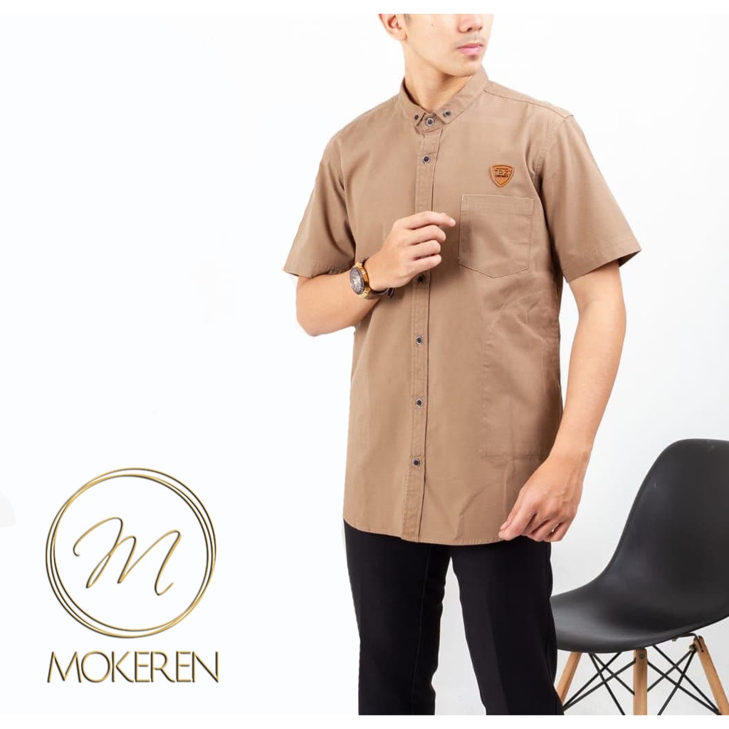 BAJU KOKO MODERN / KURTA KATUN TRZ MOCCA