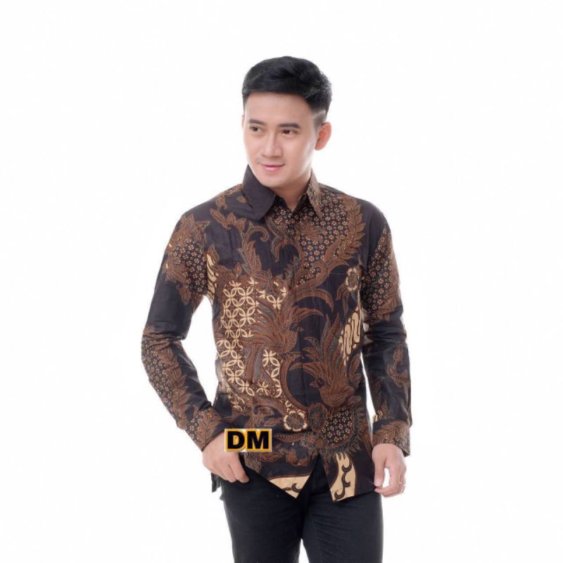 baju batik kemeja keren azmil size M L XL XXL TERMURAH