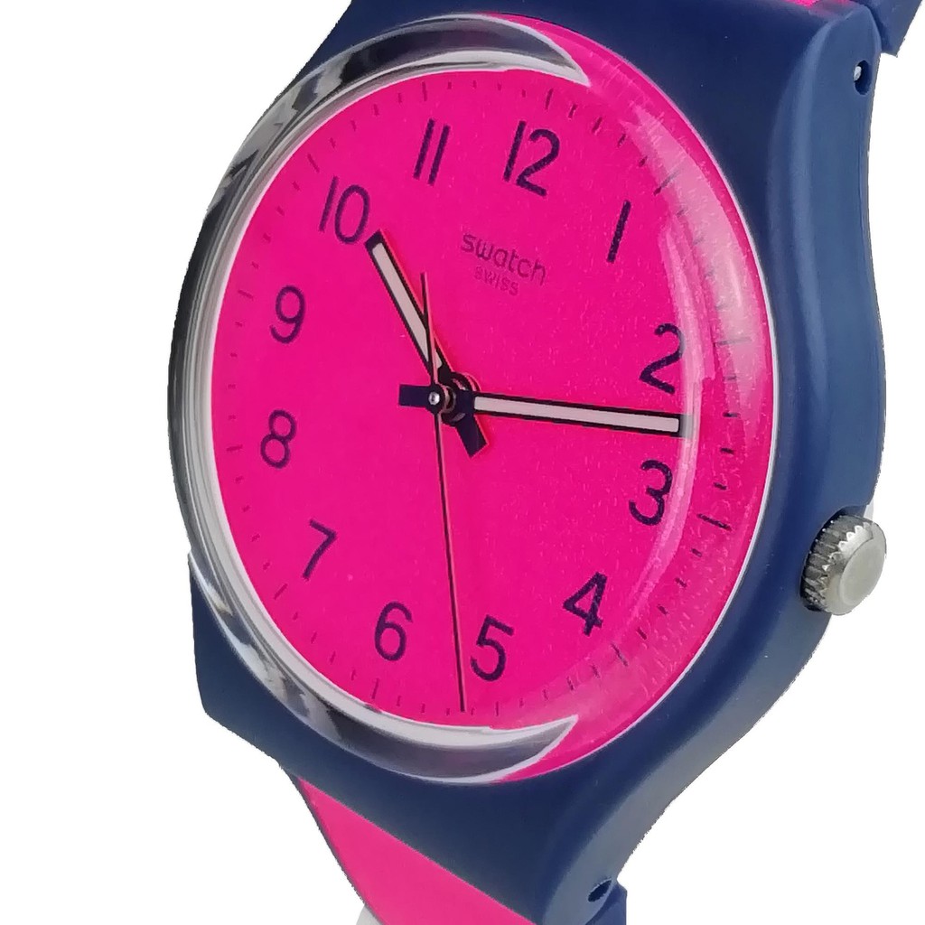 SWATCH GN264 - Jam Tangan Wanita - Pink Gum - Pink