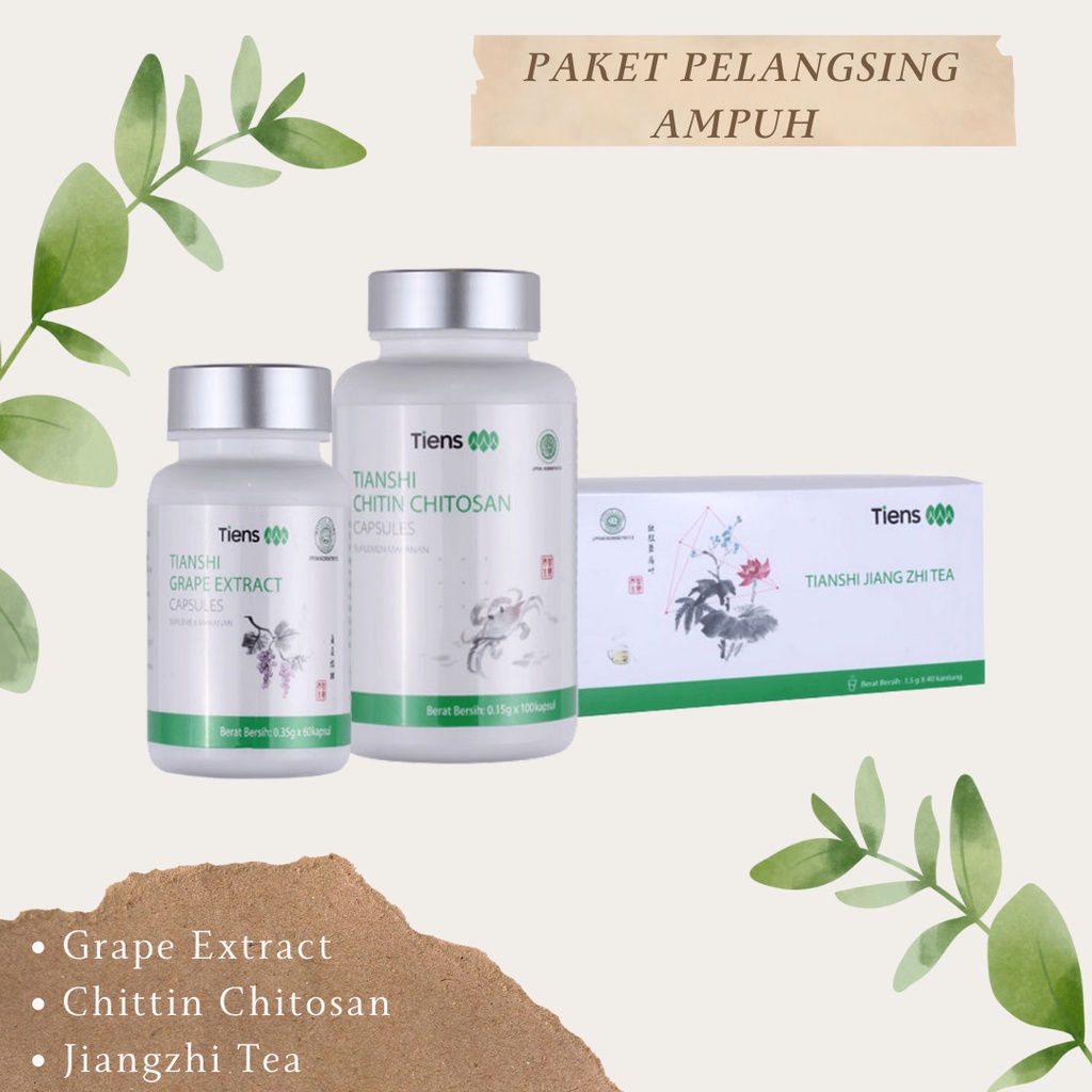 PAKET PELANGSING TIENS ORIGINAL