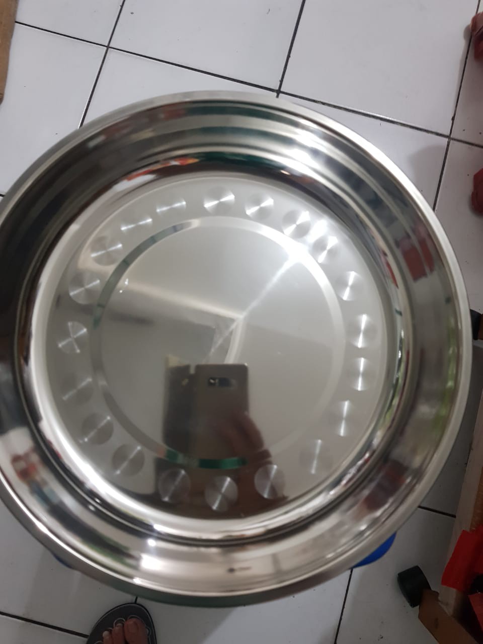 Homemaster Piring Stainless Multifungsi Tebal 0.8 Mm 28 Cm Tyg0828