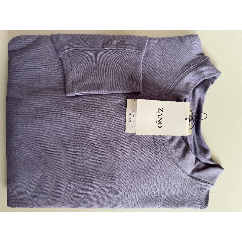 ZANO BASICS Sweater Crop Joana Purple