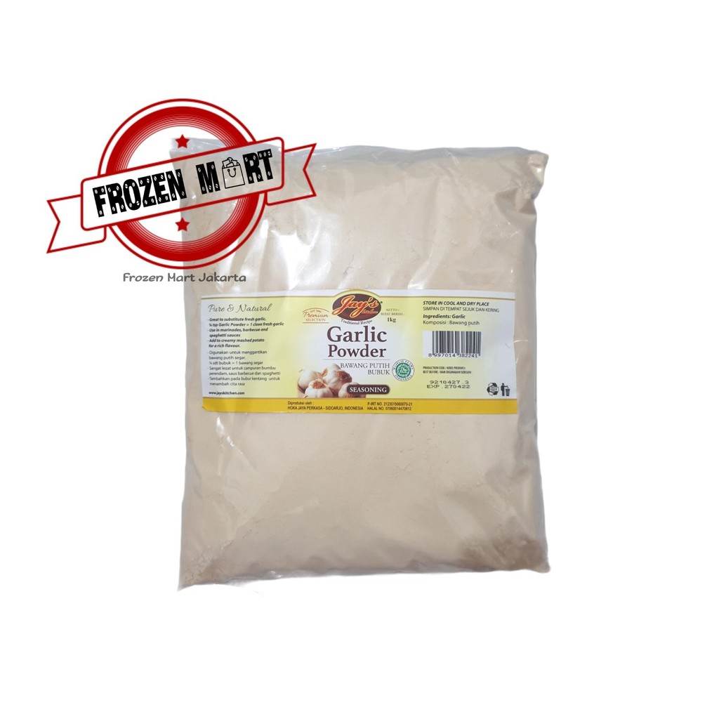 Jays / Jay`s Garlic Powder 1 Kg / Bawang Putih Bubuk