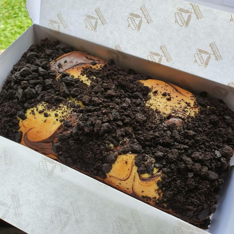 Marble Creamcheese Fudgy Brownie