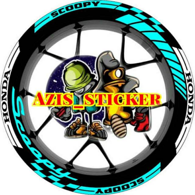 stiker honda scoopy list velg honda scoopy Shopee Indonesia stiker honda scoopy list velg honda scoopy Shopee Indonesia