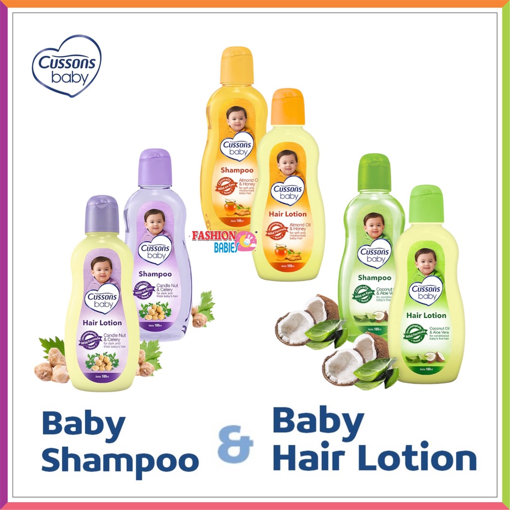 CUSSONS BABY SHAMPOO 100 ML 200 ML / SABUN KERAMAS BAYI