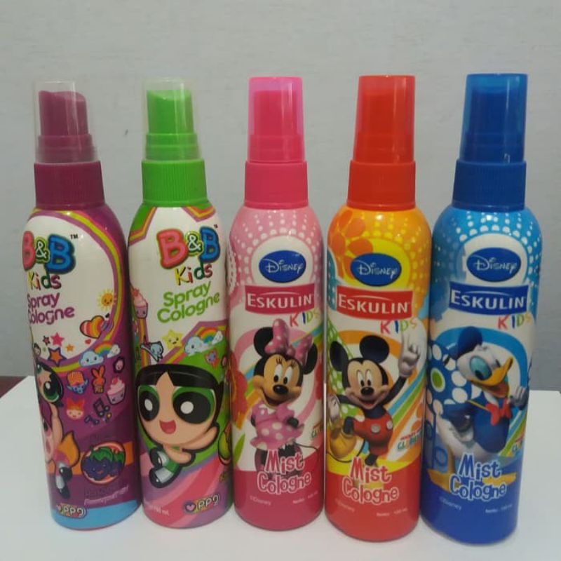 Jual B&B Kids Spray Cologne | Parfum Bayi | Parfum Anak-anak 100 Ml ...