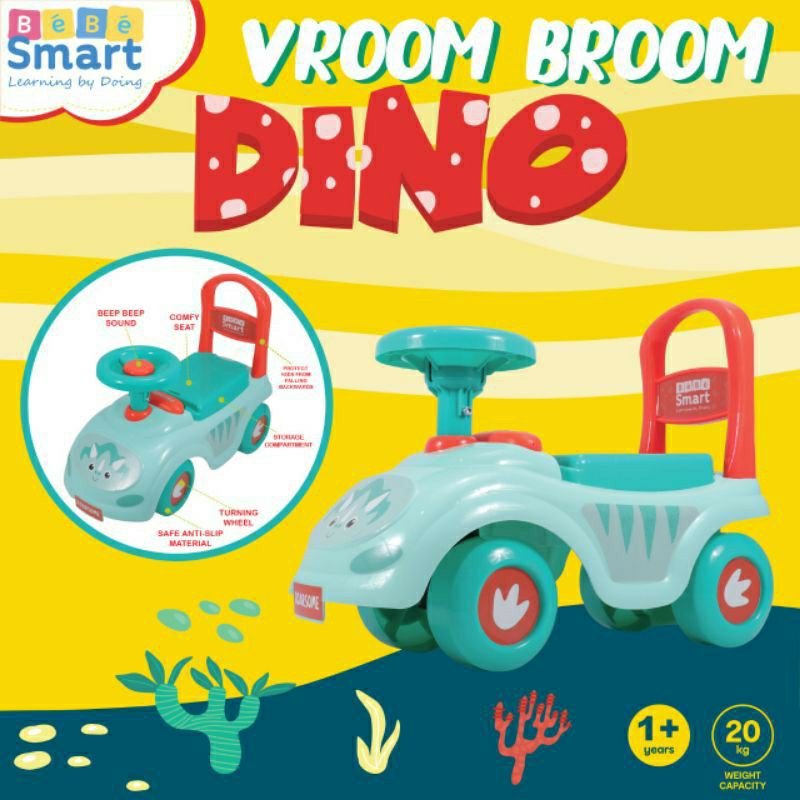 Bebe Smart Vroom Broom Ride On