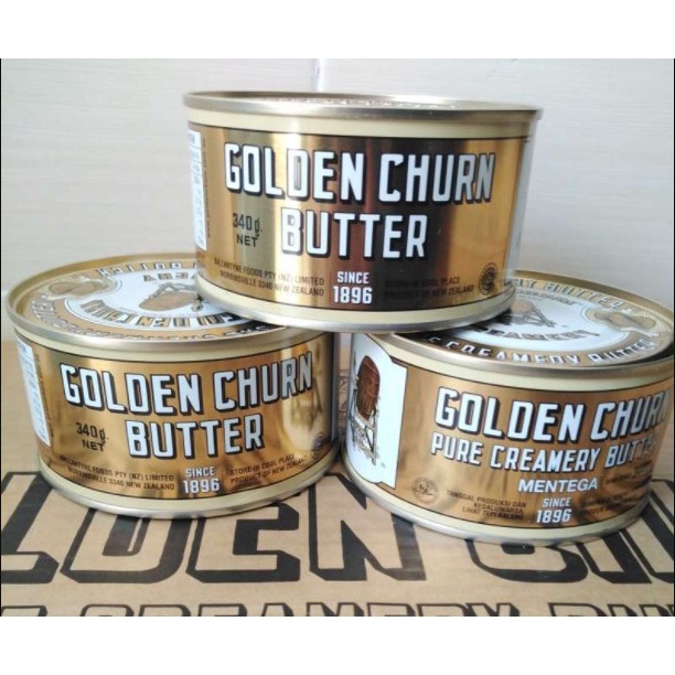 

GOLDEN CHURN BUTTER - 340GR