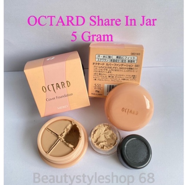 OCTARD Foundation Ori Japan[Share In Jar 5 gram]