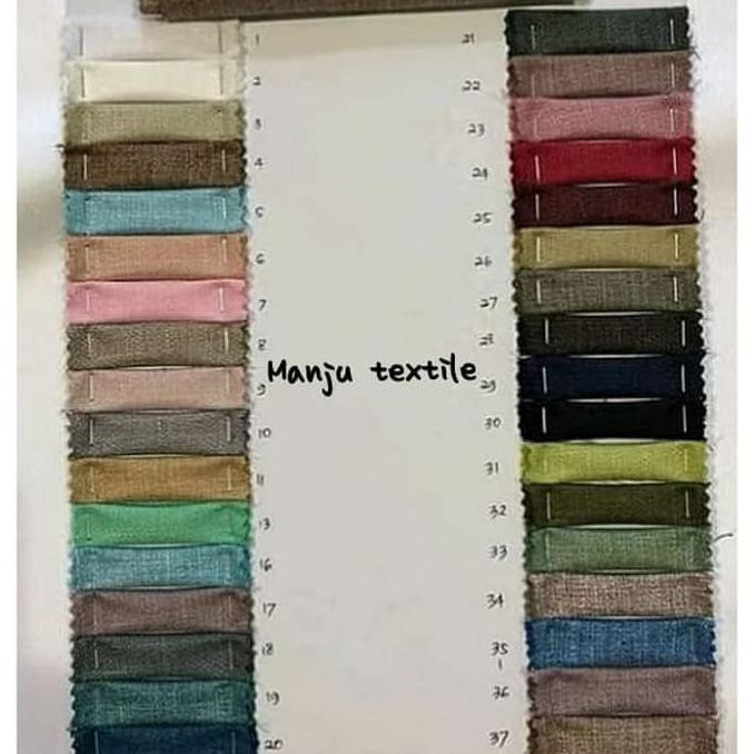 kain linen Burberry deluxe import /serat linen/bahan baju dan celana