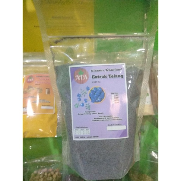 

Extrak Bunga Telang mata