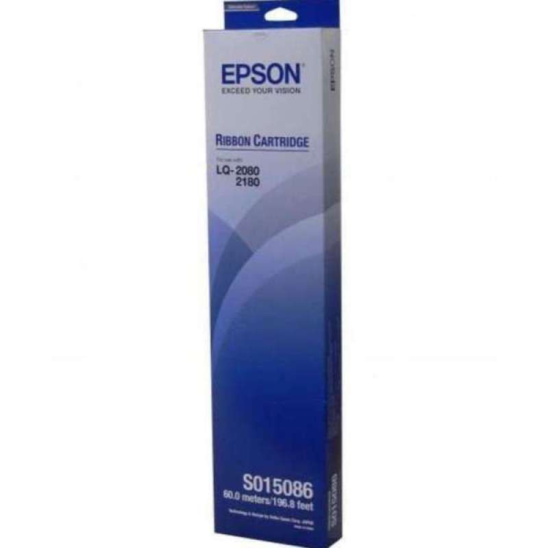 PITA EPSON LQ2180/2190/CATRIDGE RIBBON EPSON LQ2180 ORIGINAL hitam