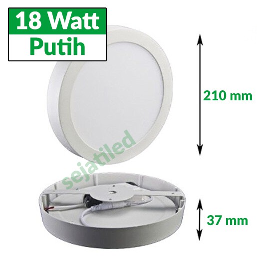 Downlight Tempel Outbow Bulat 18 Watt