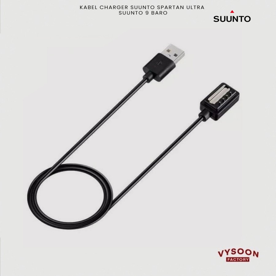 Kabel Charger Suunto Spartan Ultra Suunto 9 Baro Non Baro Wrist HR USB