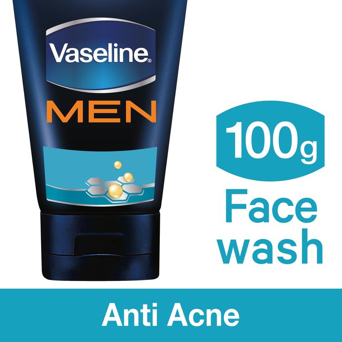 VASELINE MEN FACE WASH ANTI ACNE 100 G Unilever