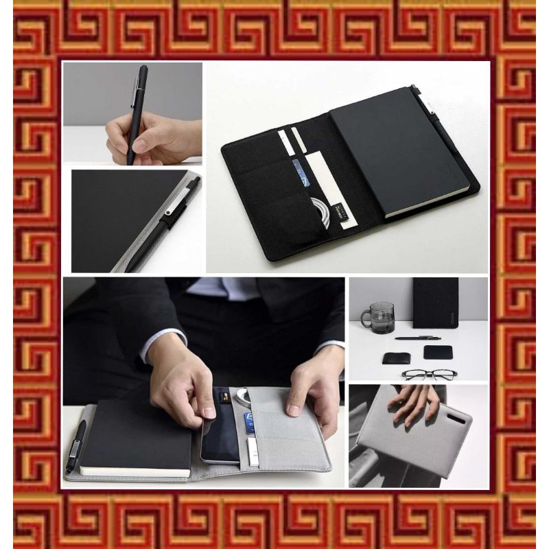 

Binder Buku Catatan Jurnal Xiaomi Mijia Kaco Green Noble Notebook Card Slot A5
