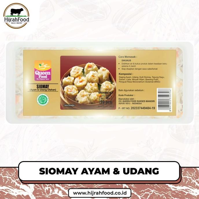

Dimsum Siomay Ayam Udang Queen Food |Chicken Shrimp Shiu May Dumplings