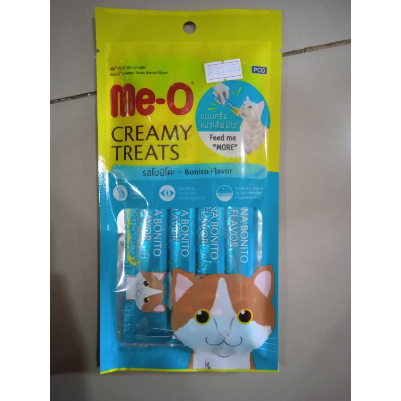 Liquid Snack Kucing ME O CREAMY TREATS ALL VARIAN