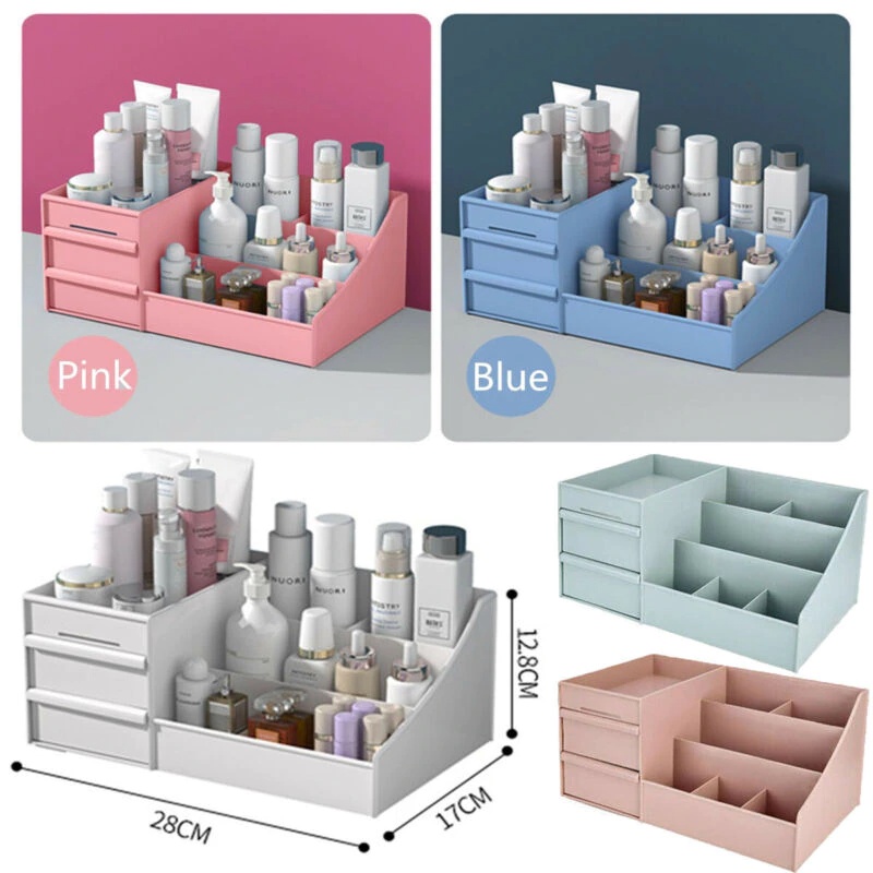 Rak Kosmetik Makeup Storage Kotak Penyimpanan Skincare Tempat Kosmetik [KK]