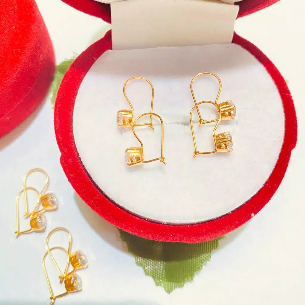 ( C O D ) anting desi permata gold