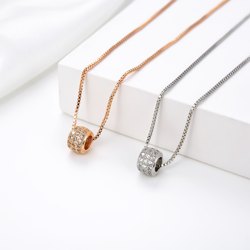 kalung titanium wanita emas muda model korea murah anti karat panjang asli silver nama selamanya 106n