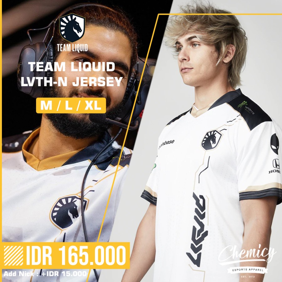 Team Liquid LVTHN White Jersey