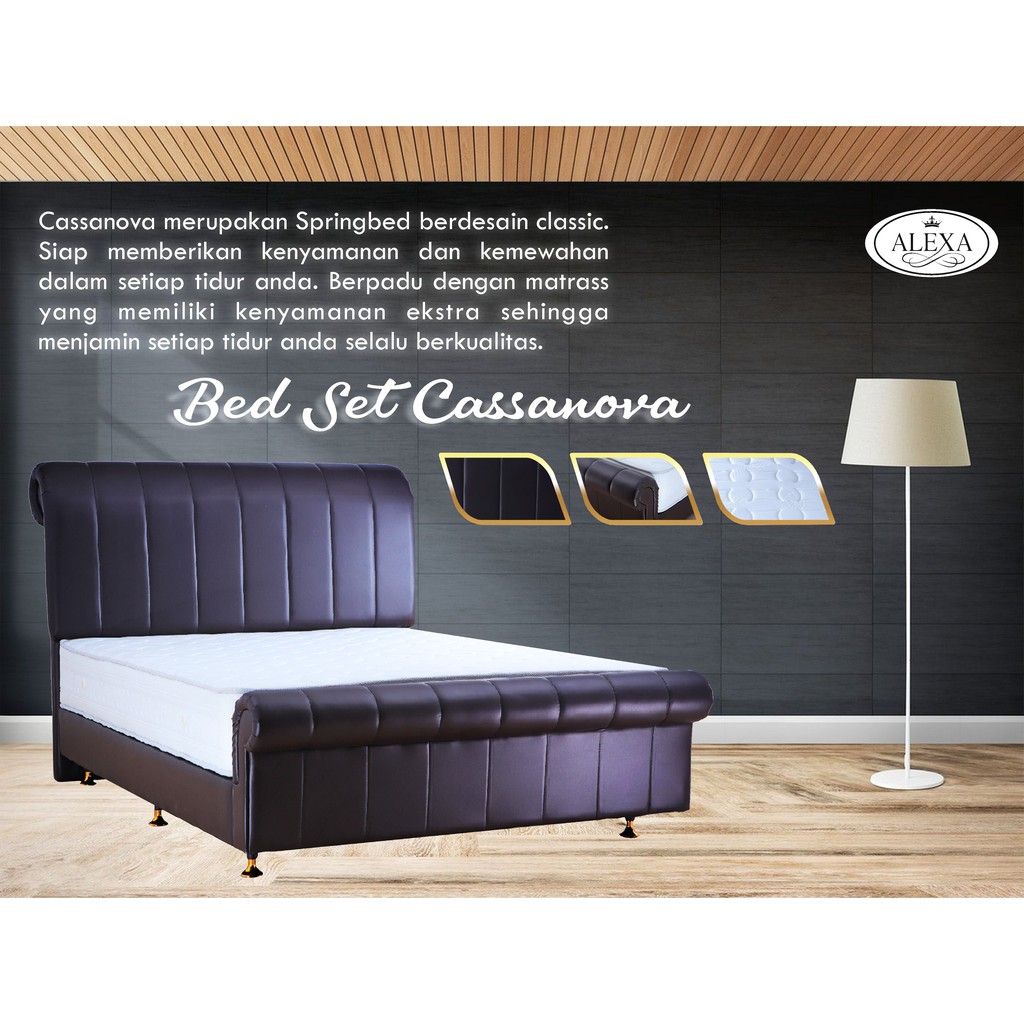 ALEXA Bed Set CASSANOVA