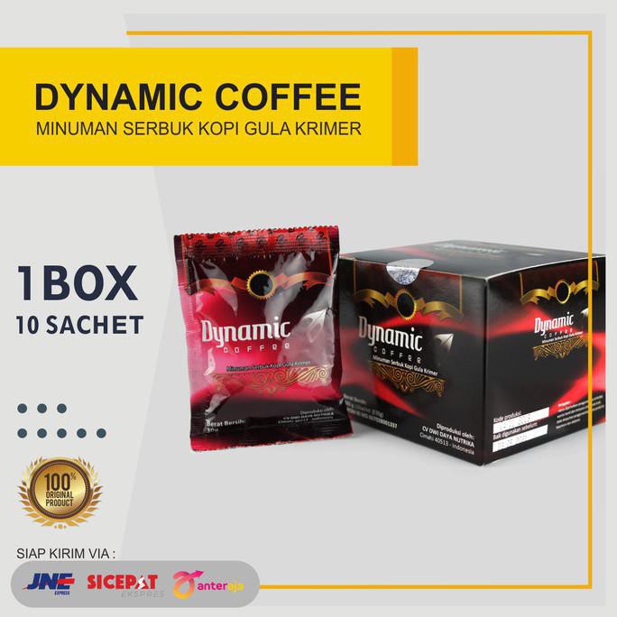 nadians/// Kopi Dynamic ,Kopi Kuat Penambah Vitalitas 1 Box 10 Sct Original 100%
