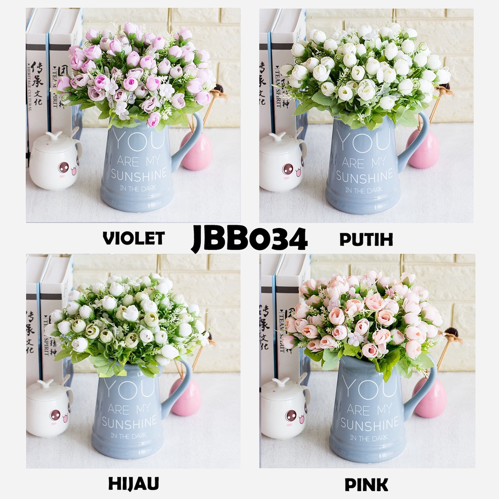 Bouquet bunga JBB034 Artifisial Dekorasi Rumah Happyonshop