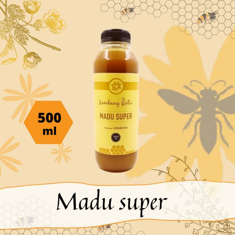 

Madu Super ( Madu + Bee Pollen + Royal Jelly) - 500 gr - kembang ratu