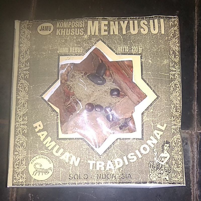 

jamu rebus uyup-uyup pelancar asi cap kalajengking