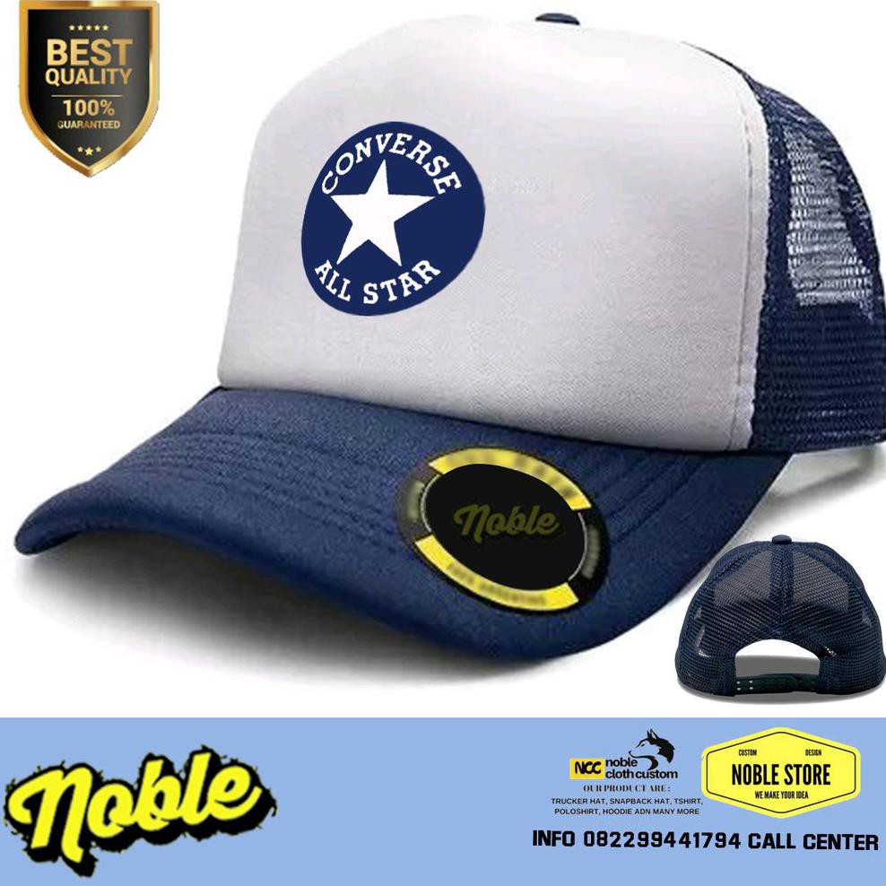 TOPI JARING TRUCKER DISTRO SEPATU CONVERSE LOGO FASHION SIMBOL LOGO FASHION CUSTOM MM.000000002 NUM.