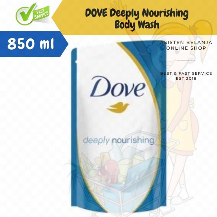 Bath Soap | Dove Deeply Nourishing Body Wash Refill 850 Ml 850Ml Sabun Mandi Cair