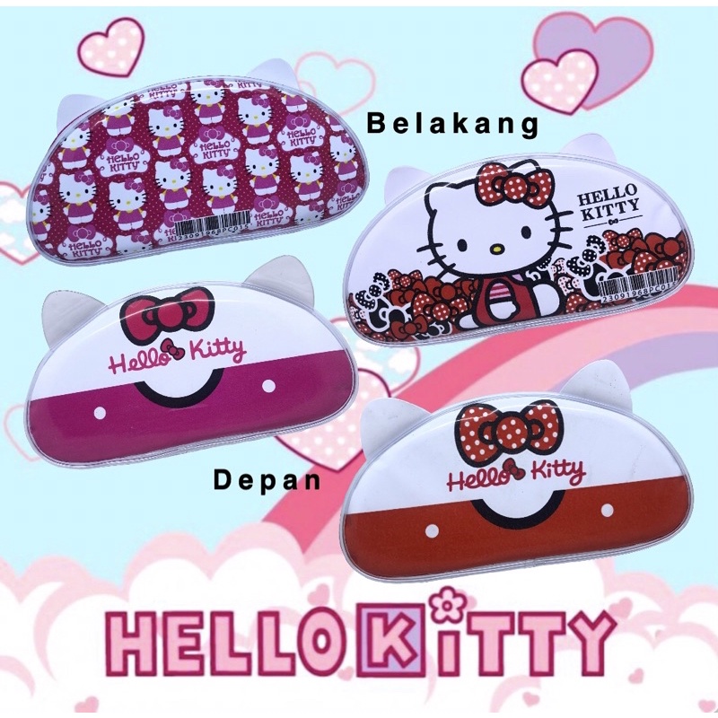 

Pencil Case - Tempat Pensil Kuping Hello Kitty