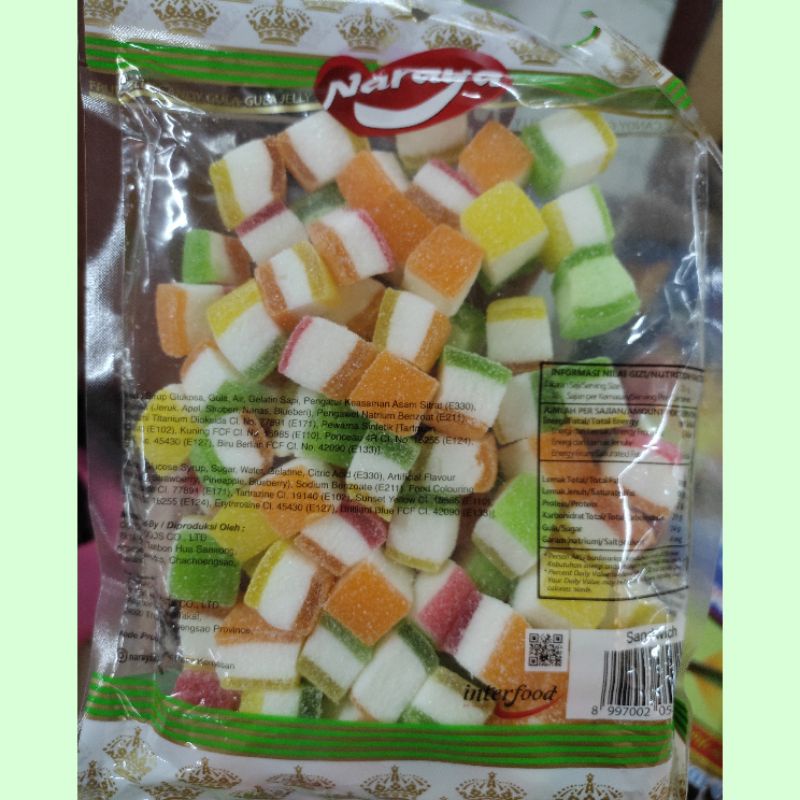 

Naraya Permen Jelly - 400 gr