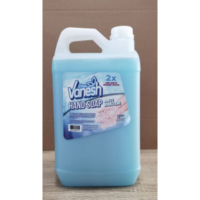 Vanesh Sabun Cair Cuci Piring Sabun Cair Cuci Tangan Cairan Pembersih Kaca Hand Soap 5 liter