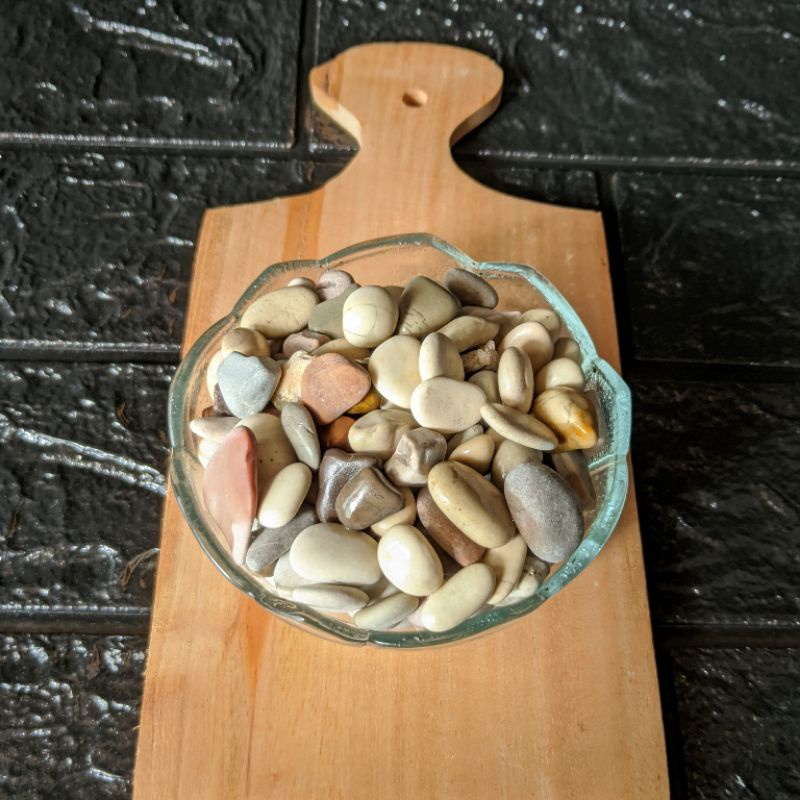 Batu PancaWarna Hiasan Akuarium Hiasan Tanaman  1kg