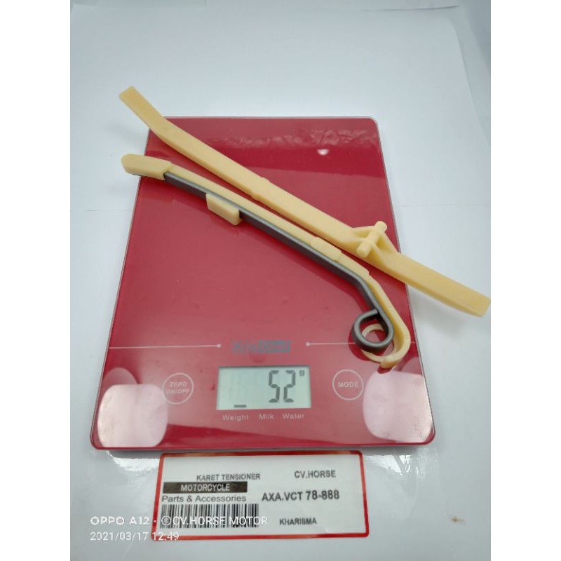 Lidah Karet Tensioner Honda Karisma Supra X 125 Qualitas Original