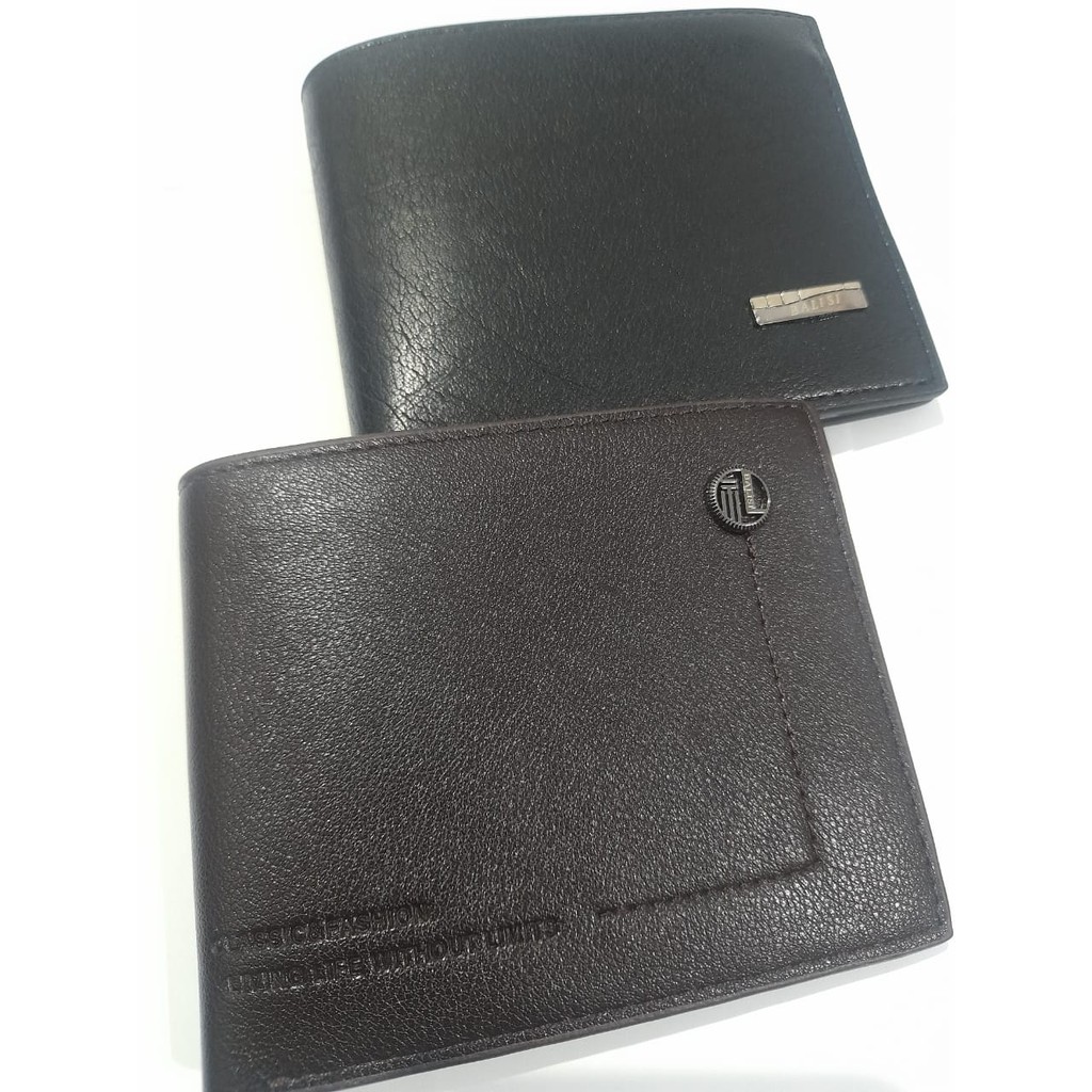 Dompet Balisi Lipat Khusus Cowok / Dompet Pria BALISI Plat / Bahan Kulit Halus Mewah