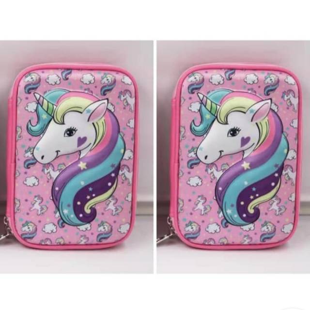 

Pencil Case emboss Unicorn LOL Spiderman