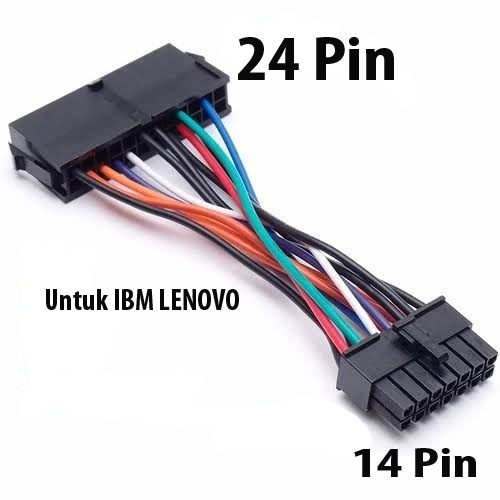 ADAPTER Power ATX 24 PIN TO 14 PIN UNTUK LENOVO IBM - 24pin to 14pin